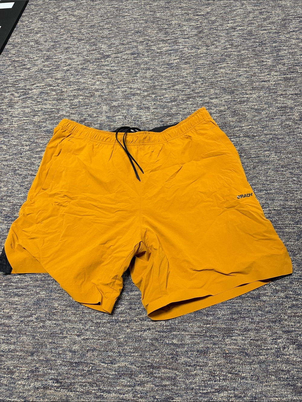 Brady Men’s Yellow Performance Shorts